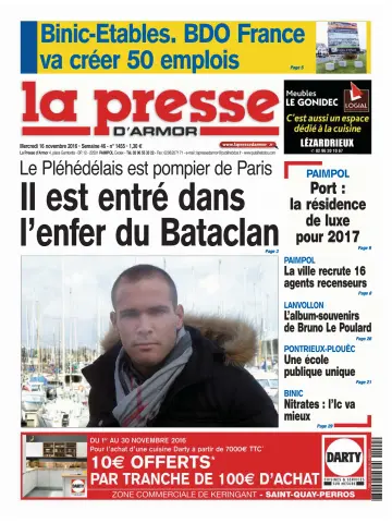La Presse d'Armor - 16 Nov 2016