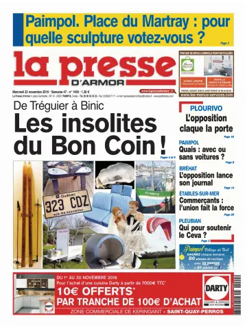 La Presse d'Armor - 23 Nov 2016