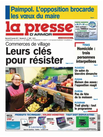 La Presse d'Armor - 25 Jan 2017
