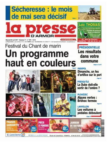 La Presse d'Armor - 26 Apr 2017