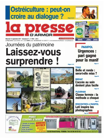 La Presse d'Armor - 13 Sep 2017