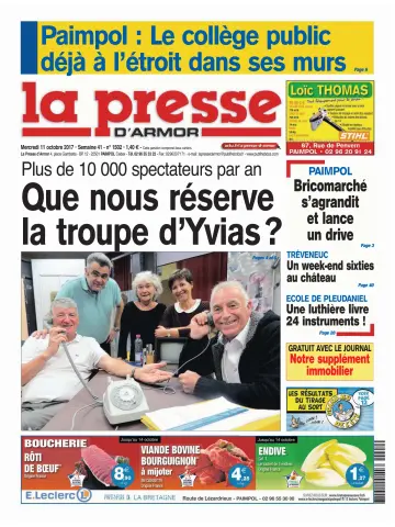 La Presse d'Armor - 11 Oct 2017