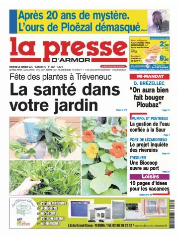 La Presse d'Armor - 25 Oct 2017