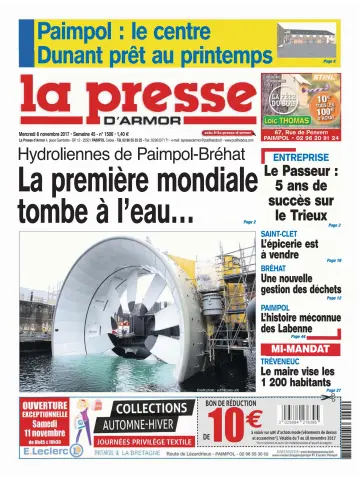 La Presse d'Armor - 8 Nov 2017
