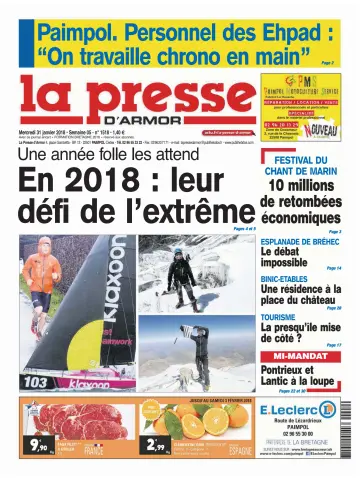 La Presse d'Armor - 31 一月 2018