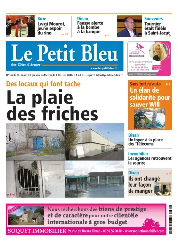 Le Petit Bleu - 28 Jan 2016