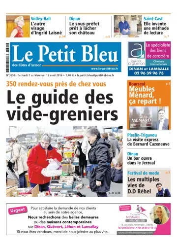 Le Petit Bleu - 7 Apr 2016