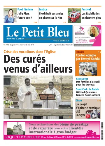 Le Petit Bleu - 19 May 2016
