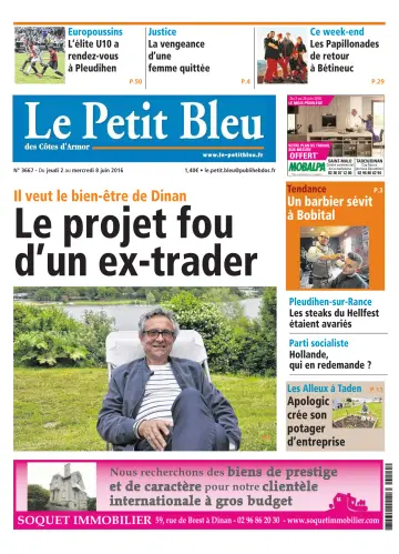 Le Petit Bleu - 2 Jun 2016
