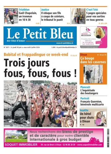Le Petit Bleu - 30 Jun 2016