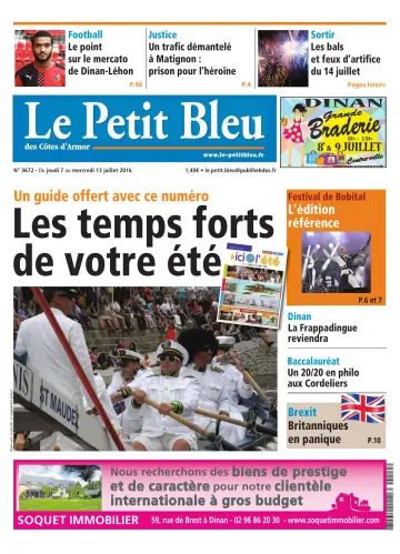 Le Petit Bleu - 7 Jul 2016