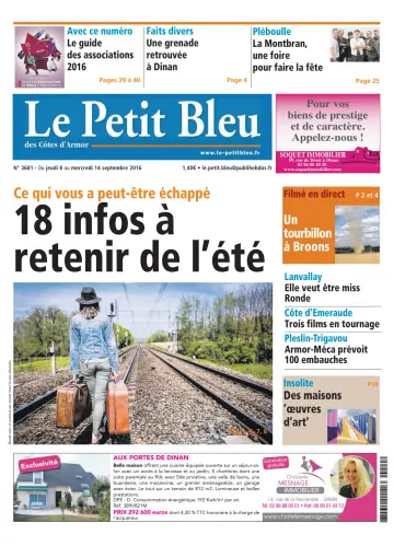 Le Petit Bleu - 8 Sep 2016