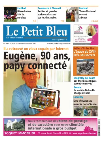 Le Petit Bleu - 20 Oct 2016