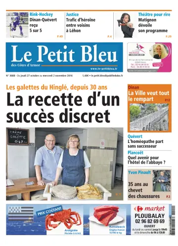 Le Petit Bleu - 27 Oct 2016
