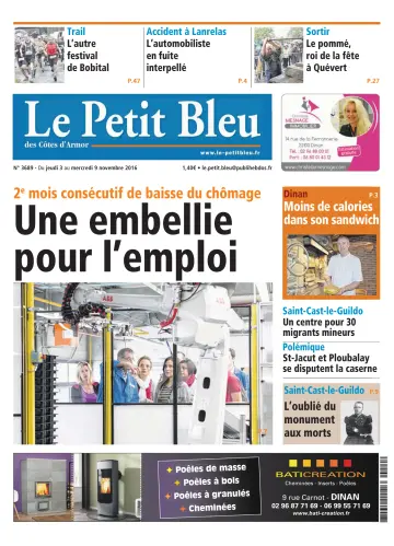 Le Petit Bleu - 3 Nov 2016