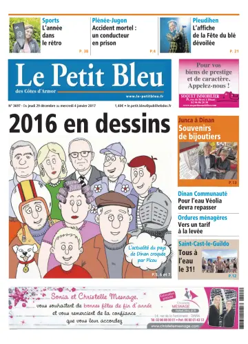 Le Petit Bleu - 29 Dec 2016