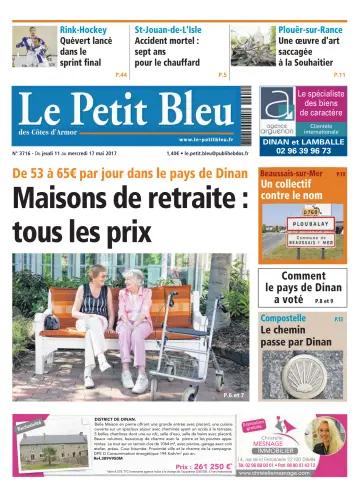Le Petit Bleu - 11 May 2017