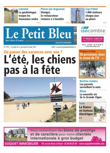 Le Petit Bleu - 24 Aug 2017