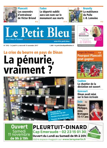 Le Petit Bleu - 9 Nov 2017