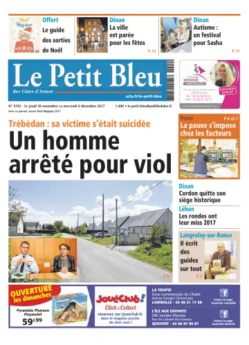 Le Petit Bleu - 30 11月 2017
