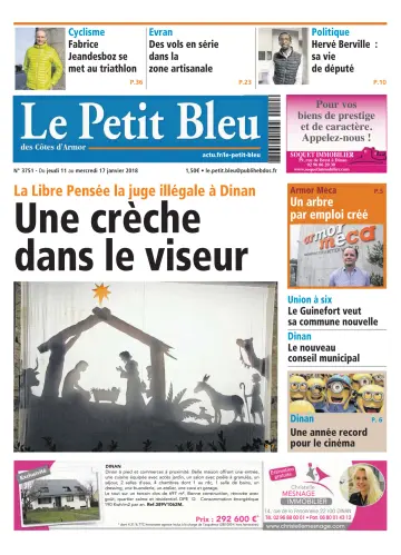 Le Petit Bleu - 11 janv. 2018