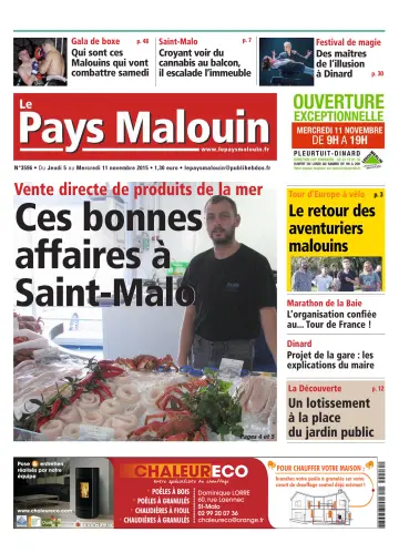 Le Pays Malouin - 5 Nov 2015