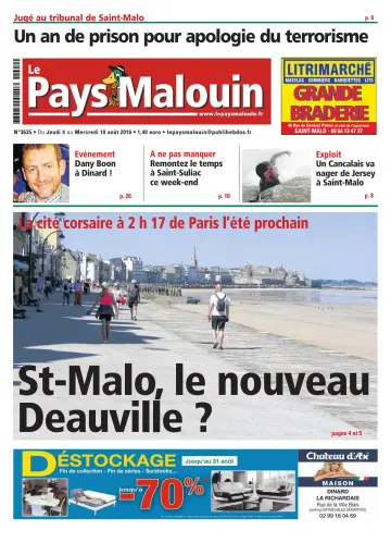 Le Pays Malouin - 04 Ağu 2016
