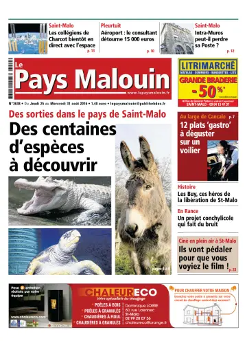 Le Pays Malouin - 25 Ağu 2016