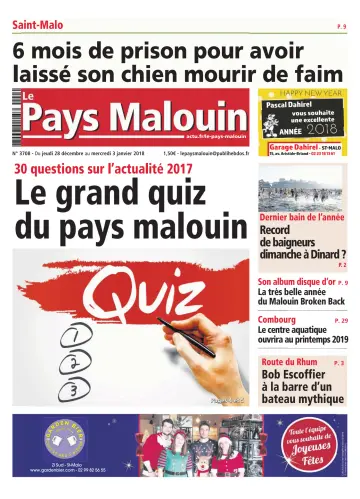 Le Pays Malouin - 28 十二月 2017