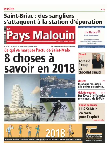 Le Pays Malouin - 04 1월 2018