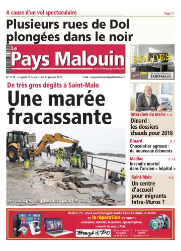 Le Pays Malouin - 11 enero 2018