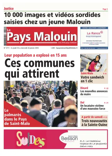 Le Pays Malouin - 18 1月 2018