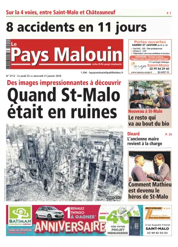 Le Pays Malouin - 25 1月 2018