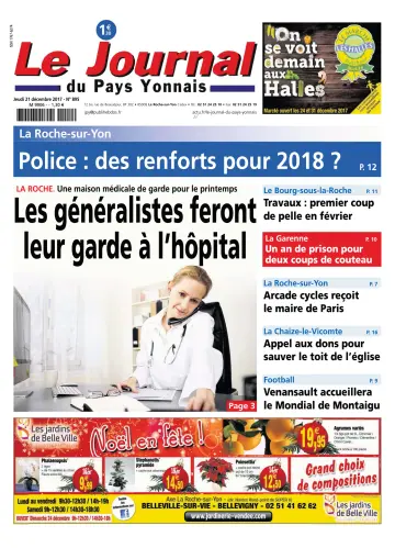 Le Journal du Pays Yonnais - 21 Dec 2017