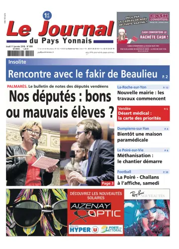 Le Journal du Pays Yonnais - 11 Jan 2018