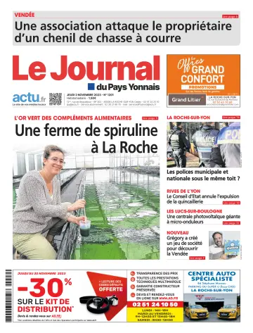 Le Journal du Pays Yonnais - 02 ноя. 2023