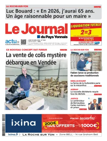 Le Journal du Pays Yonnais - 18 апр. 2024