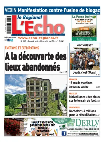 L'Écho le Régional - 4 May 2016