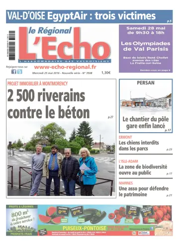 L'Écho le Régional - 25 May 2016