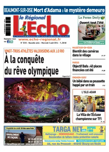 L'Écho le Régional - 3 Aug 2016