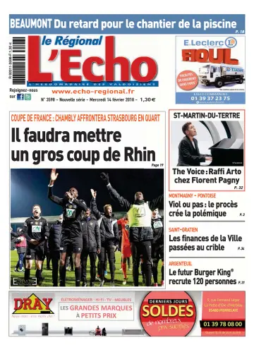 L'Écho le Régional - 14 2월 2018