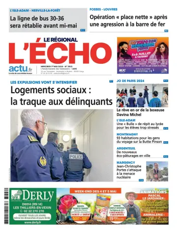 L'Écho le Régional - 01 5월 2024
