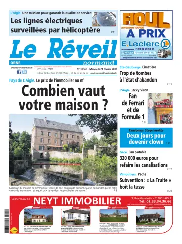 Le Réveil Normand (Orne) - 24 Feb 2016