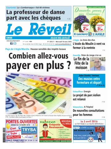 Le Réveil Normand (Orne) - 16 Mar 2016