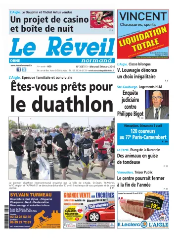 Le Réveil Normand (Orne) - 30 Mar 2016