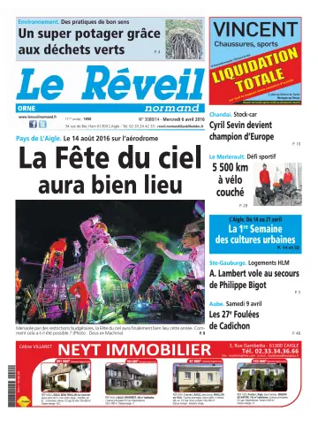 Le Réveil Normand (Orne) - 6 Apr 2016