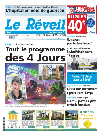 Le Réveil Normand (Orne) - 27 Apr 2016