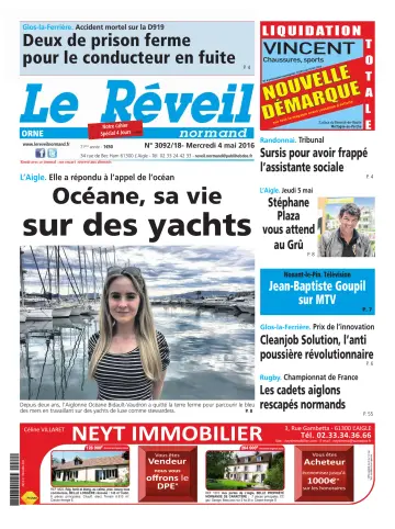 Le Réveil Normand (Orne) - 4 May 2016