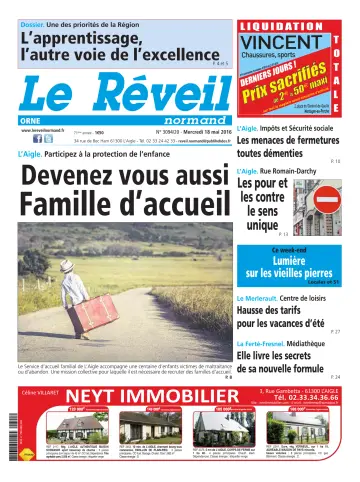Le Réveil Normand (Orne) - 18 May 2016