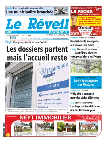 Le Réveil Normand (Orne) - 6 Jul 2016